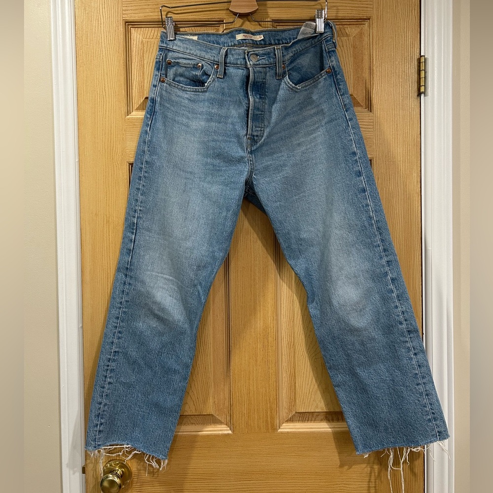Levi's Classic Blue Straight Leg Jeans
